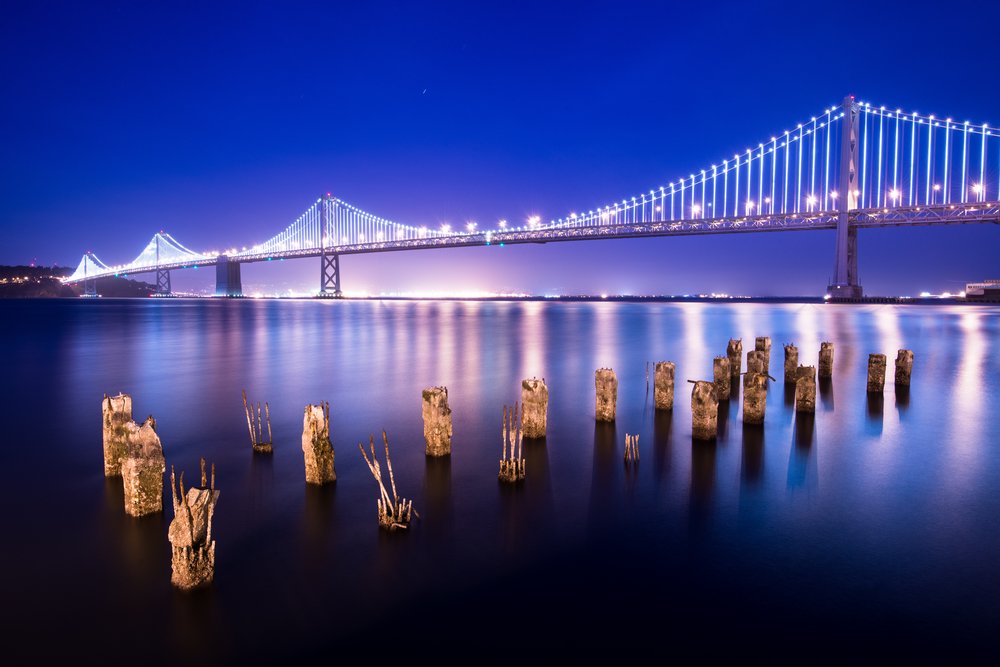 Bay Bridge Cityscape